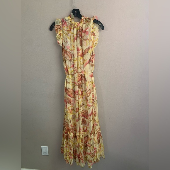 NWT Authentic Zimmermann Matchmaker Flutter Floral Midi-Dress size AU 3 - Picture 6 of 11
